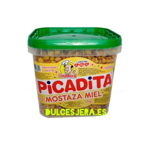 PICADITA MOSTAZA MIEL BOTE 1'5 KG.