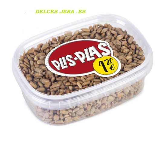 TARRINA PLISPLAS GIRASOL PELADO 12UN 140GR