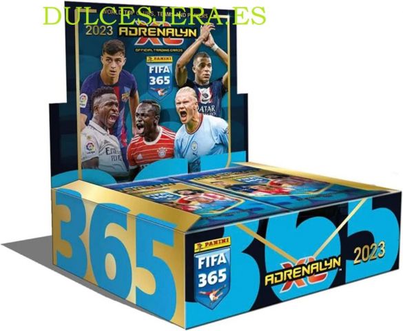 SOBRES FIFA 365 TRADING CARS 1€ 50 UNID C/12