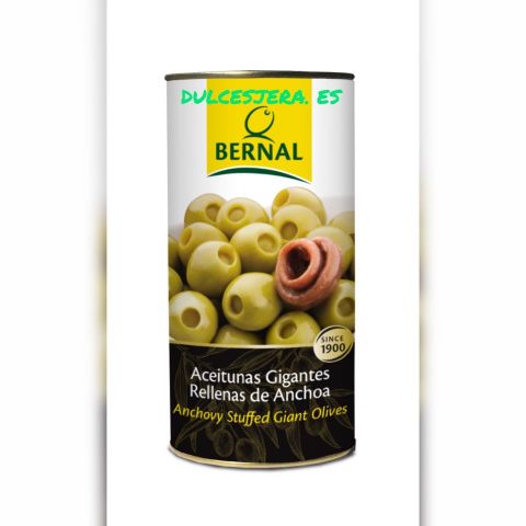 RELLENAS ANCHOA GIGANTE 600G P/E 160/200 BERNAL 