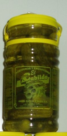 PEPINILLO ENTERO SABOR ANCHOA 10/20 G2 GARR 1600KG