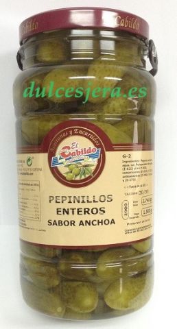 PEPINOS 20/30 GARRAFA 2 KG G-2