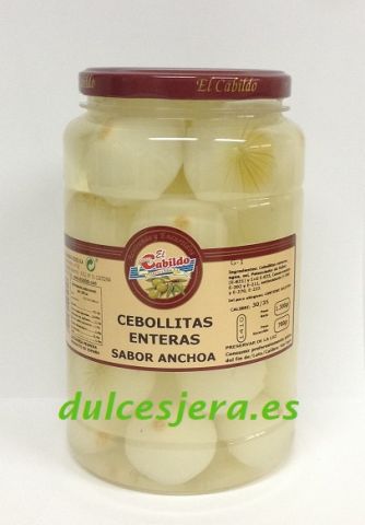 CEBOLLITA ENTERA S/ANCHOA BLANCA KG 6UN 30/35 G-1