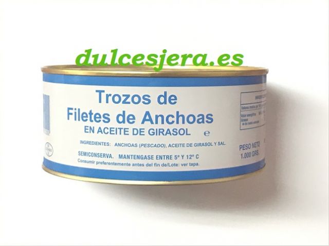 TROZOS ANCHOA ACEITE VEGETAL RO-1025