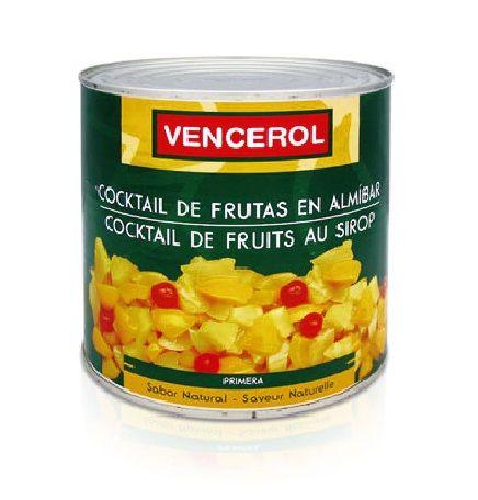 COCKTAIL FRUTAS ALMIBAR 3KG VENCEROL 6UN