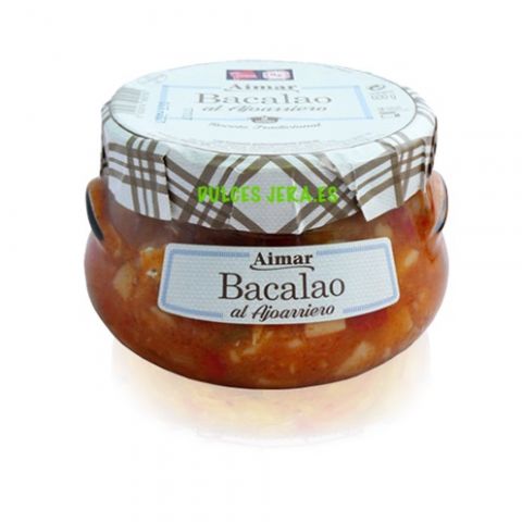 BACALAO AL AJOARRIERO OLLA 600ML 1UN C/6 AIMAR