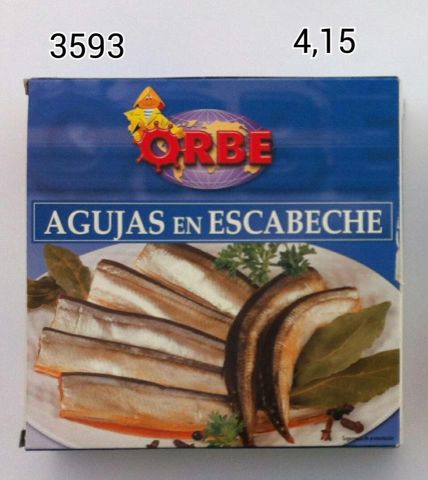 AGUJAS ESCABECHE RO 550 C/12 ORBE