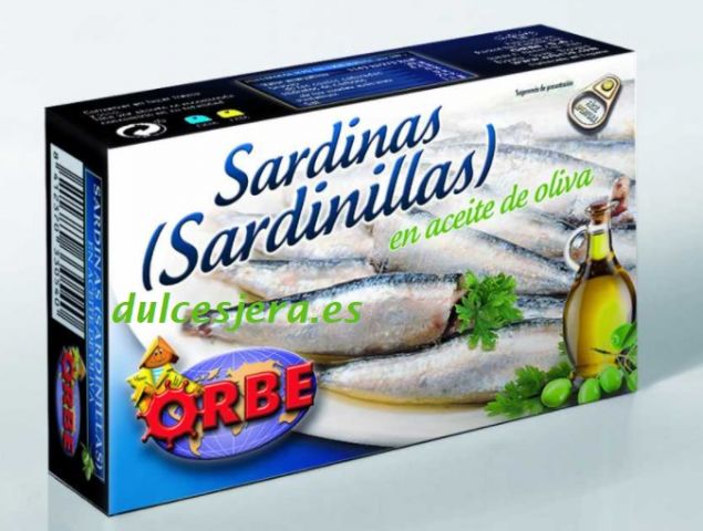 SARDINILLAS ACEITE C/25 RR-90 ORBE