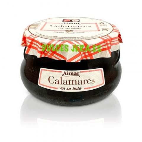 CALAMAR EN SU TINTA OLLA 600G 1UN C/6 AIMAR