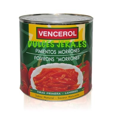 PIMIENTO MORRON TIRAS 1ª 3KG 6UN VENCEROL