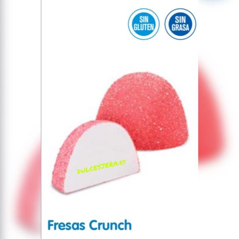 FRESAS CRUNCH VIDAL BOLSA 1K 210 UN APROX