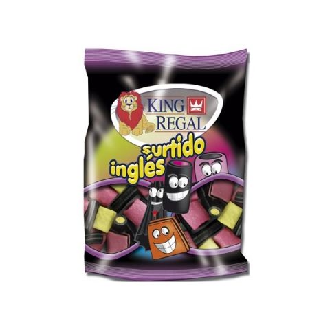 KIN REGALIZ SURTIDO INGLES 14 UN 100 G