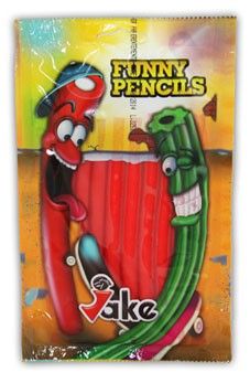 JAKE RELLENITO ROJO 24 UN FUNNY PENCILS BRILLO