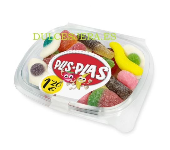 TARRINA PLISPLAS GOMIX AZÚCAR 16UN 1,20€ 155GRS