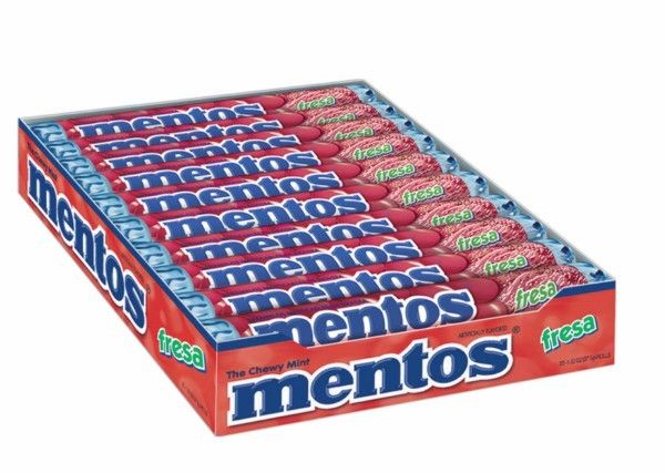 MENTOS FRESA 20 UN