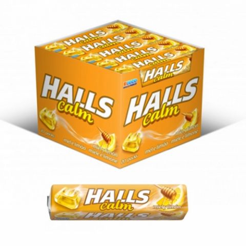 HALLS MIEL Y LIMON 20 UN