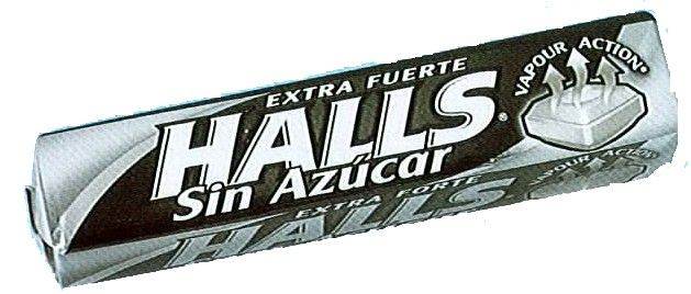 HALLS MENTA FUERTE SIN AZÚCAR 20 UN