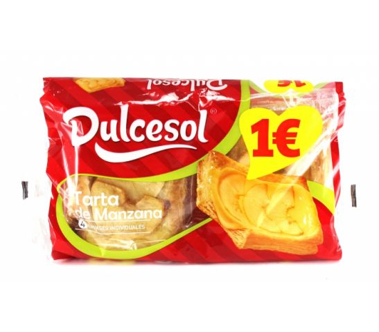 TARTA MANZANA 2 , 13 POR CAJA, 1€ DULCESOL