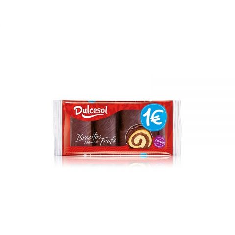 BRACITOS TRUFA-CHOC 4UN DULCESOL 17PAQ